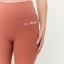 Limitless magas derekú női leggings Cinnamon - GymBeam M