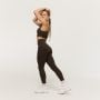 Limitless magas derekú női leggings Espresso - GymBeam XS