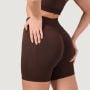Women‘s NEO Seamless Shorts Mocha - GymBeam XL