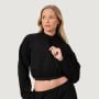 Women‘s NEO Zip-Up Sweatshirt Black - GymBeam XL