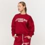 Varsity női pulóver Red - GymBeam XXL