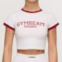 Varsity női póló White - GymBeam XL