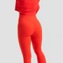 Limitless magas derekú női leggings Hot Red - GymBeam M