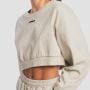 Aura női Cropped pulóver Grey - GymBeam M