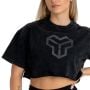 Washed női CropTop Black - STRIX M