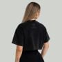 Washed női CropTop Black - STRIX M