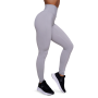 FIT női leggings Mist Grey - GymBeam S