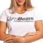 Fitness női póló White - GymBeam M