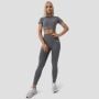 FLO női Crop Top Grey - GymBeam L