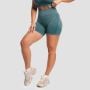 Lift varrásmentes női rövidnadrág Petrol - GymBeam S