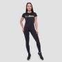Mesh Essence női póló Black - GymBeam S