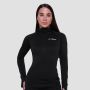 Pulse 1/2 Zip női futófelső Black - GymBeam M