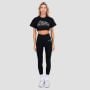 Thrive női Cropped póló Black - GymBeam S
