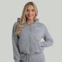 ZOA Zip-Up női kapucnis pulóver Smoke - STRIX L