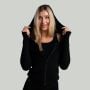 MERINO I Zip Hoodie női pulóver Black - STRIX M