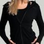 MERINO I Zip Hoodie női pulóver Black - STRIX M