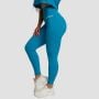 Limitless magas derekú női leggings Aquamarine - GymBeam M
