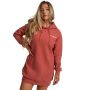 Limitless Longline női kapucnis pulóver Cinnamon - GymBeam M