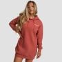 Limitless Longline női kapucnis pulóver Cinnamon - GymBeam M