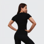 FIT női póló Black – GymBeam S