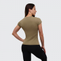 FIT női póló Olive – GymBeam S
