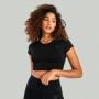 Essential női crop top Black - STRIX L