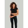 Essential női crop top Black - STRIX L