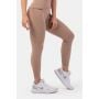 Sporty Smart Pocket High-Waist barna leggings - NEBBIA S