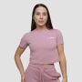 Agile Cropped póló Woodrose - GymBeam S