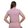Agile Cropped póló Woodrose - GymBeam S