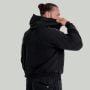 Washed Zip kapucnis pulóver Black - STRIX XXL