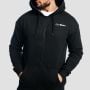 Zone Zip Up pulóver Black - GymBeam L