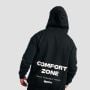 Zone Zip Up pulóver Black - GymBeam L
