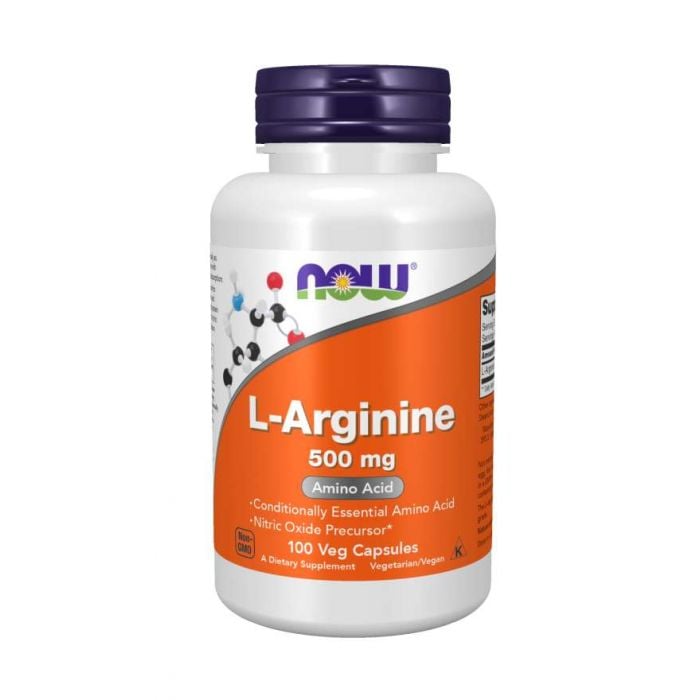 L-Arginine 500 mg - NOW Foods
