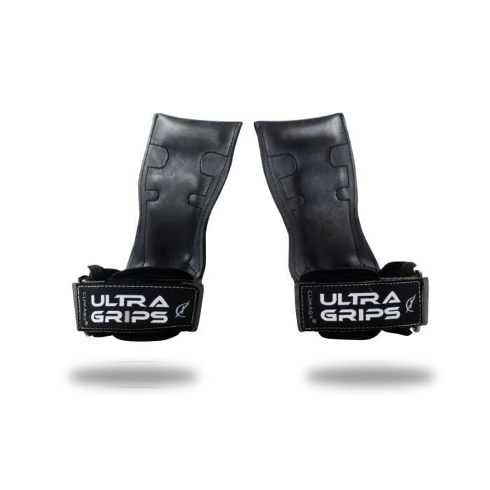 Lifting straps Ultra grips black - Climaqx