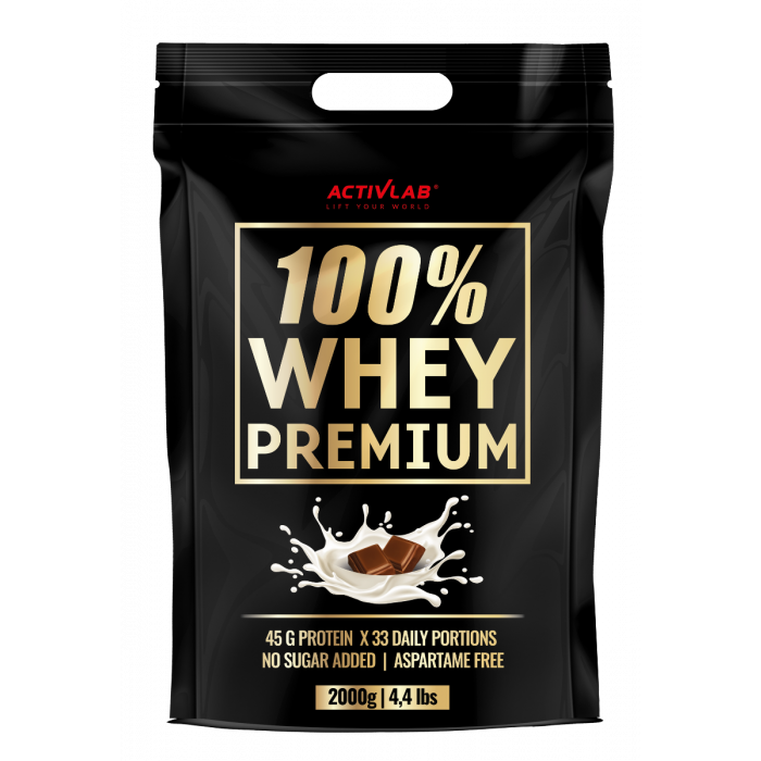 100% Whey Premium fehérje - Activlab 2000 g - vanília