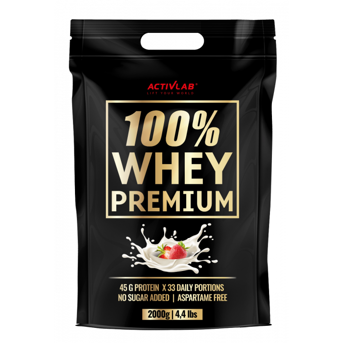 100% Whey Premium fehérje - Activlab 2000 g - vanília