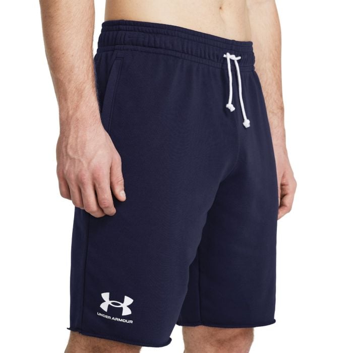 Rival Terry rövidnadrág Blue - Under Armour S