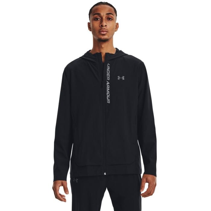 Men‘s Outrun The Storm Jacket Black - Under Armour XXL