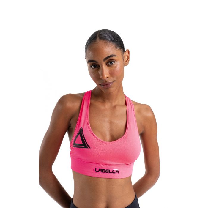 Sports bra Highlight Pink- LABELLAMAFIA