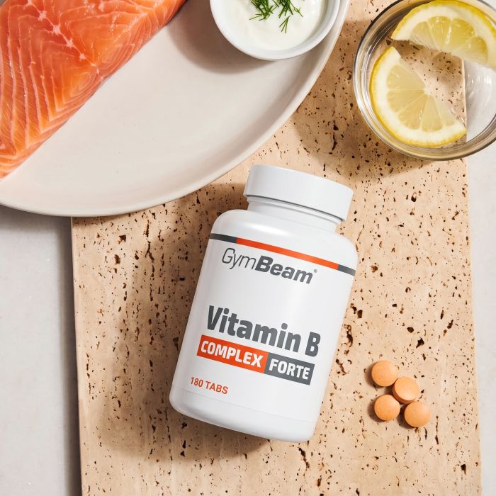 B-vitamin komplex Forte - GymBeam 90 tabl.