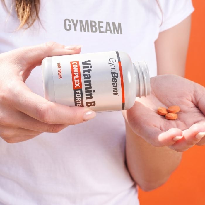 B-vitamin komplex Forte - GymBeam 90 tabl.