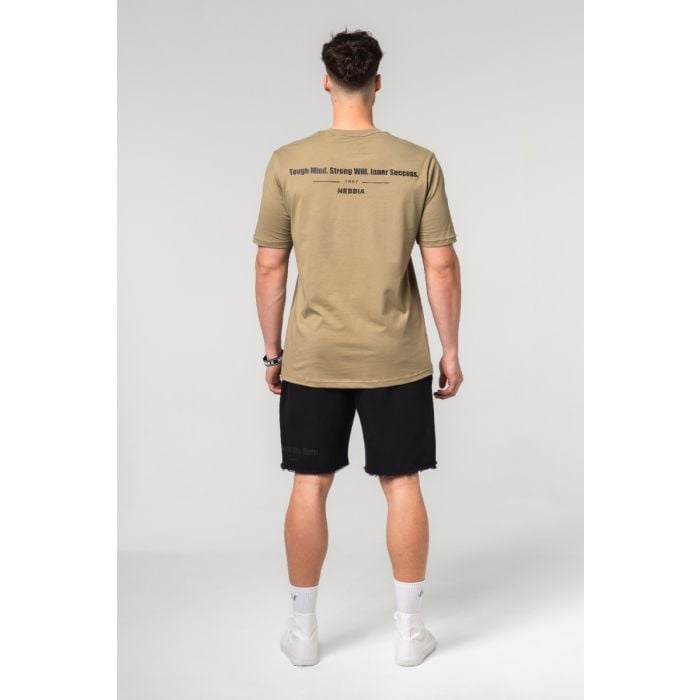 T-Shirt FLEXIN Beige - NEBBIA XXL