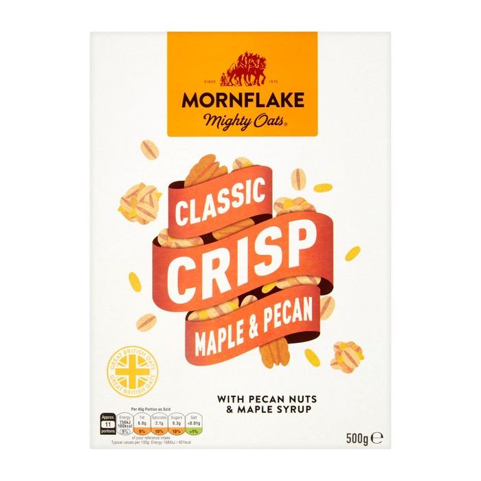 Classic Crisp Maple & Pecan - Mornflake