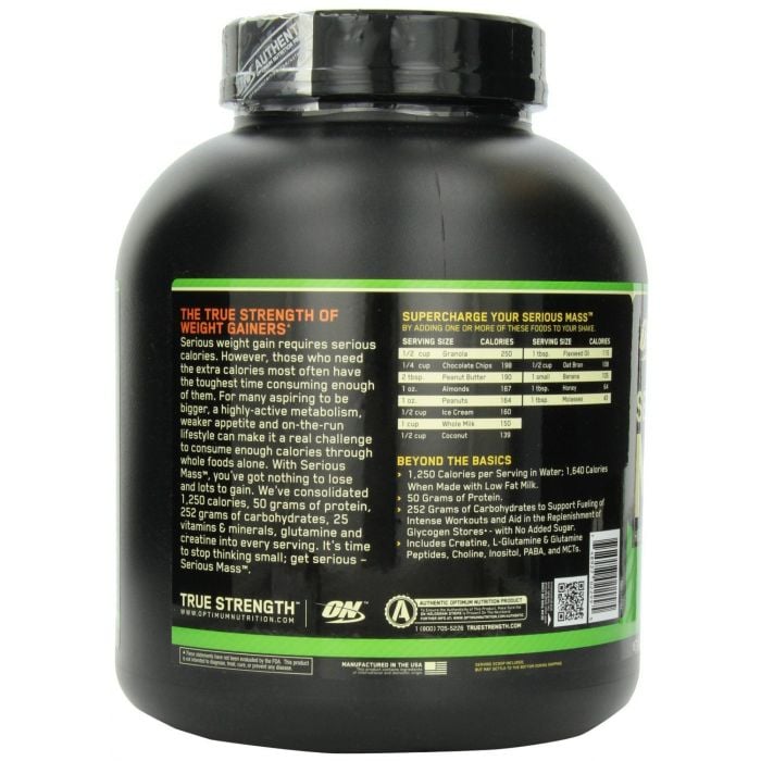 Serious Mass - Optimum Nutrition 5450 g - csokoládé