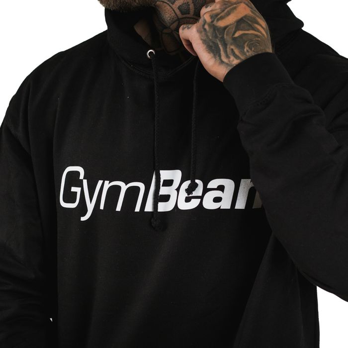 PRO Hoodie pulóver Black - GymBeam XL