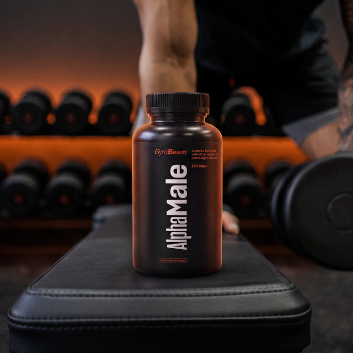AlphaMale TestoBooster - GymBeam 120 kapsz.