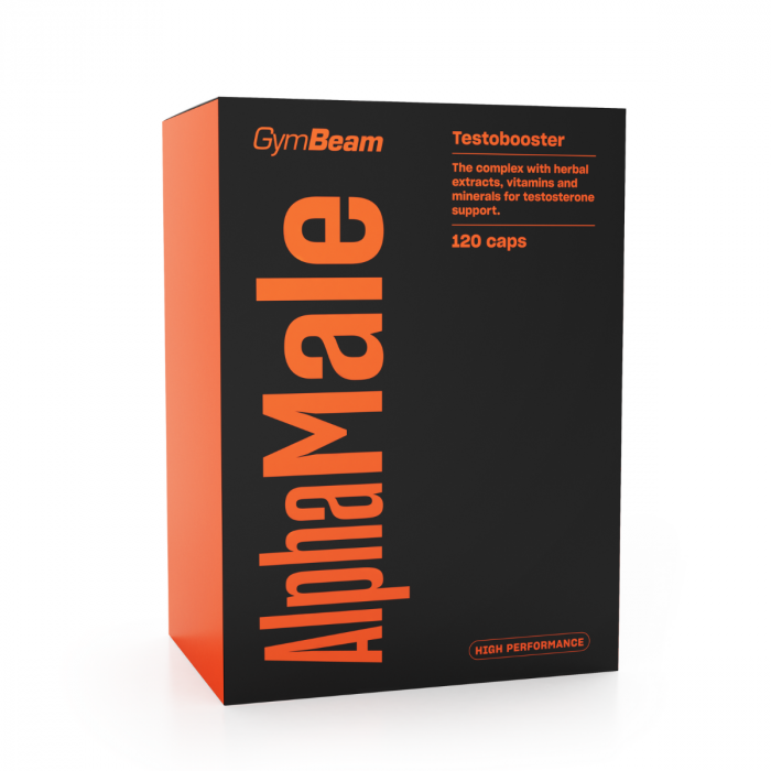 AlphaMale TestoBooster - GymBeam 120 kapsz.