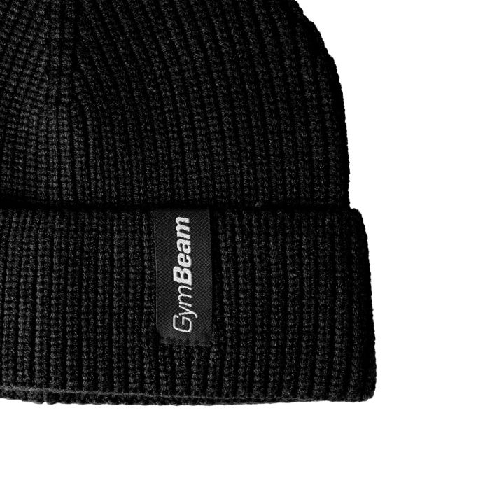 Alpine Beanie sapka Black - GymBeam single_variant