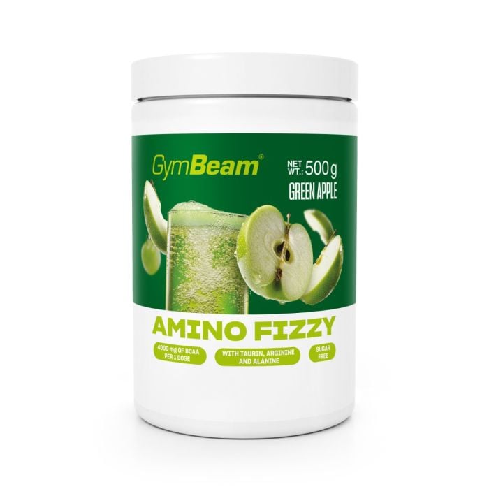 Amino Fizzy - GymBeam 500 g - green apple